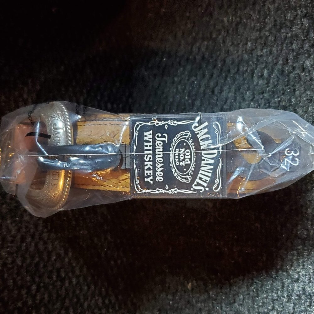 Jack Daniel's Men's Western No. 7 Belt 32 L